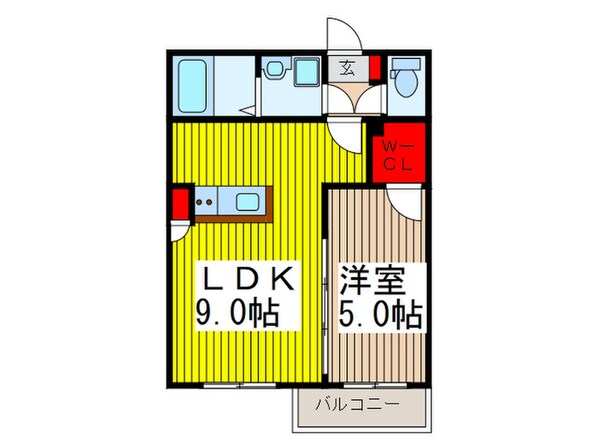 クレアコート川口の物件間取画像